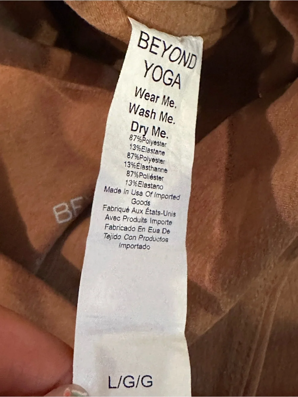 Beyond Yoga High-Rise Leggings - Large